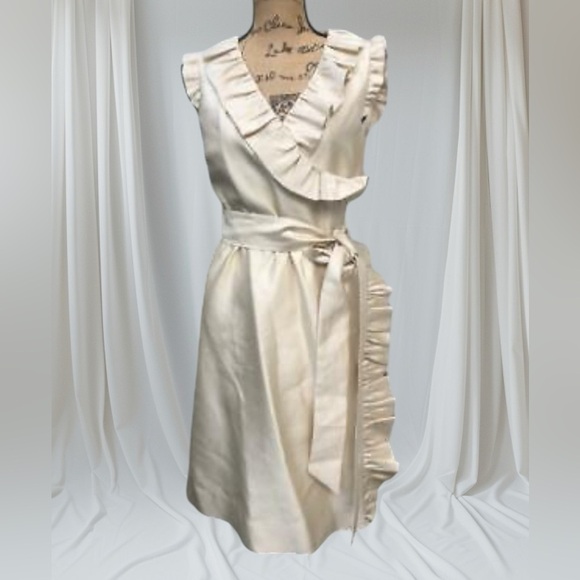 Kate Spade Wedding Belles Aubrey Sophisticated Elegant Dress Timeless SZ 10 - Picture 1 of 7